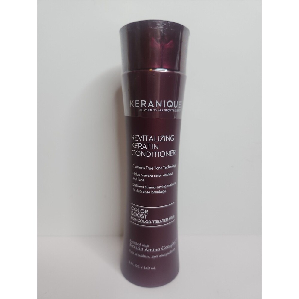 Keranique Revitalizing Keratin Conditioner COLOR BOOST 8oz Women's Hair Growth